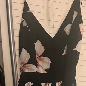 Long flowing dress with back out